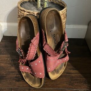 Birkenstock Pink Sandals Comfortable Footwear